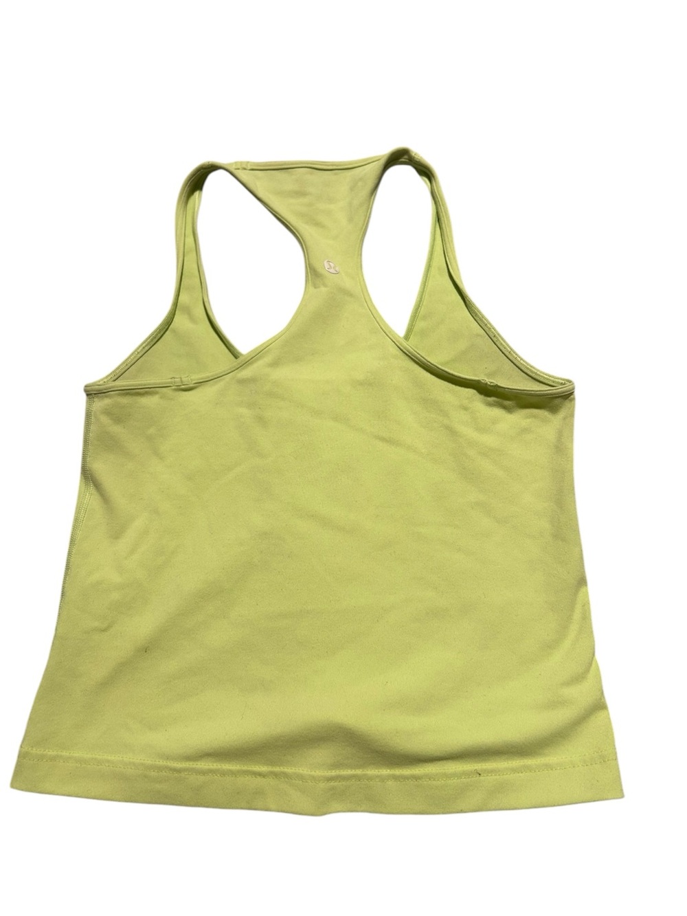 Lululemon cropped power Y tank size 4